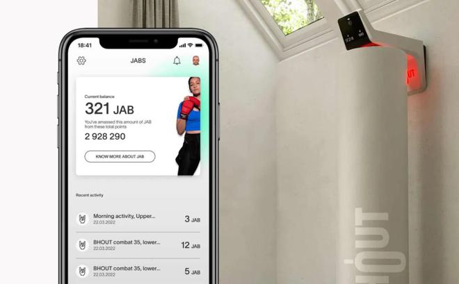 AI+拳击沙袋=出气筒？Bhout获千万融资不出门也能暴汗燃脂！(图6)
