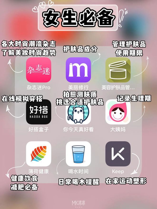 澳门威斯尼斯wns675入口精挑细选！！64款精致女生必备宝藏App！(图8)